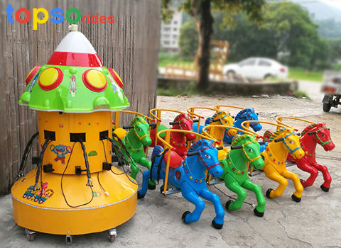 portable amusement ride