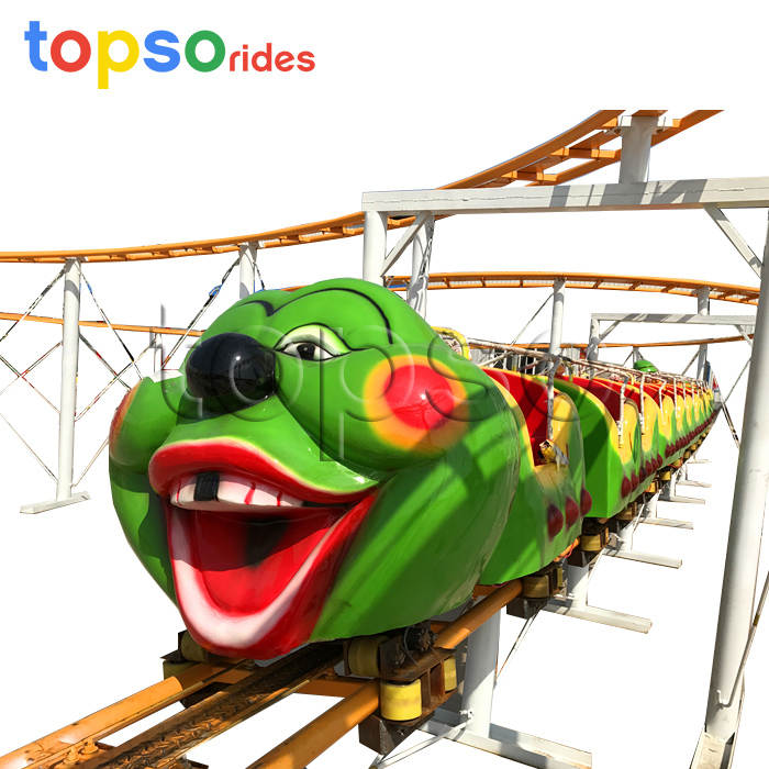 sliding worm roller coaster rides