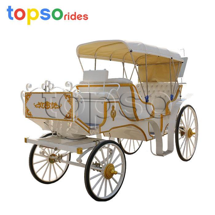 white horse carriage 01